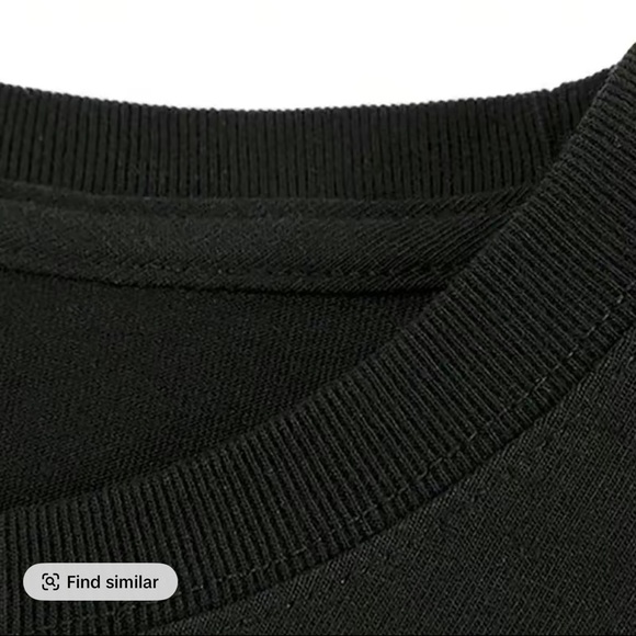 Black Graphic T-Shirt with Jesus Print 100% Cotton - Picture 4 of 5